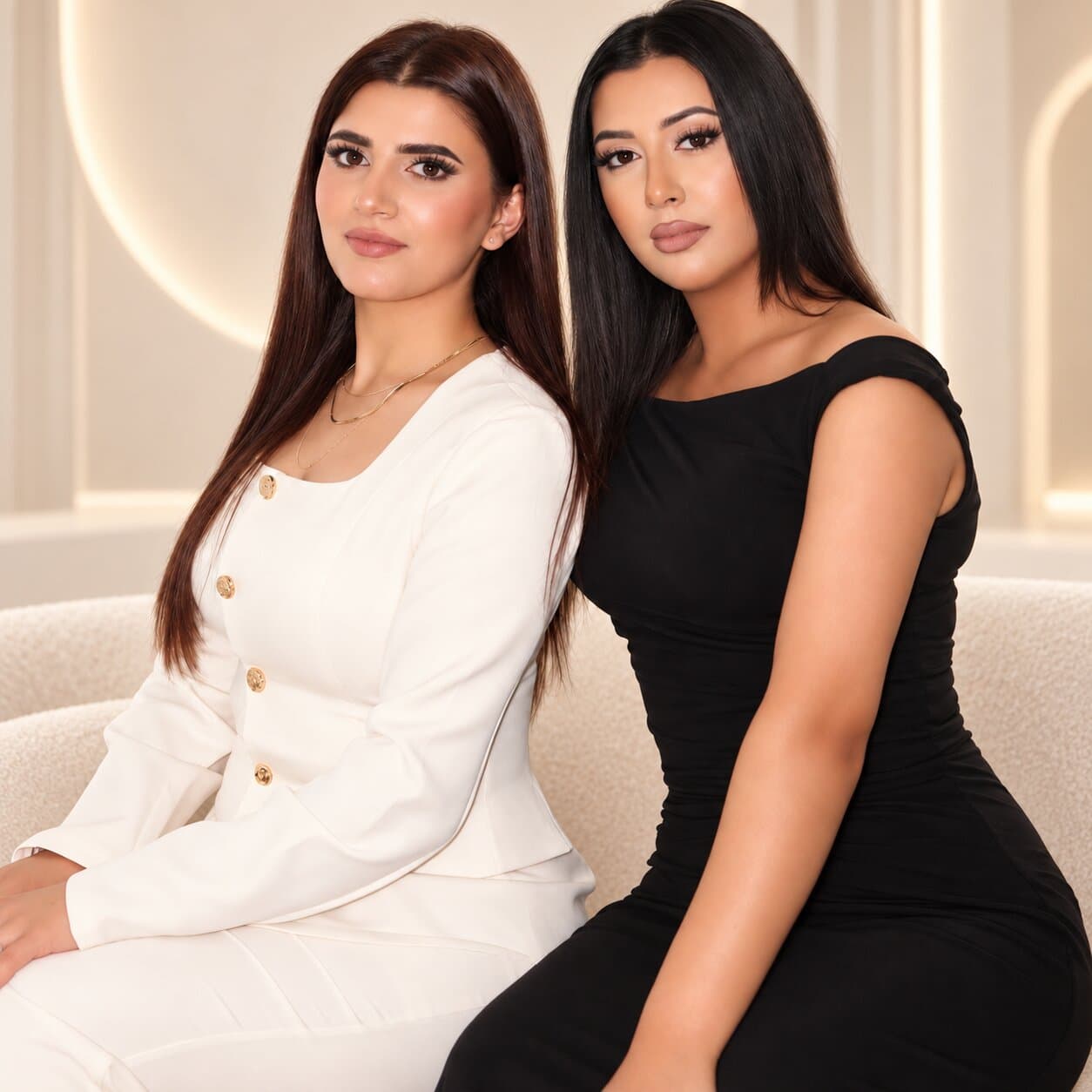 Diana und Aya, die Inhaberinnen von Diana & Aya Kosmetik